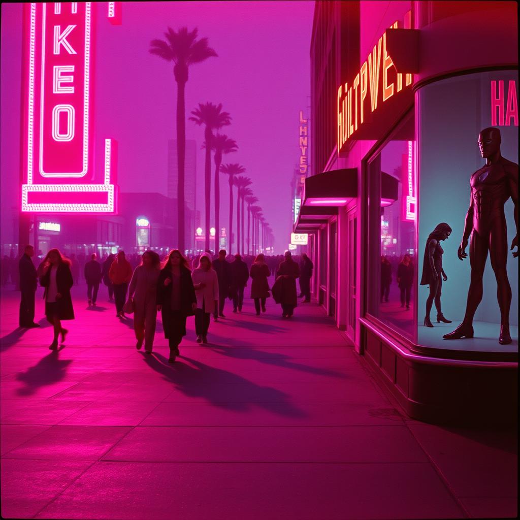 Neon to dust
