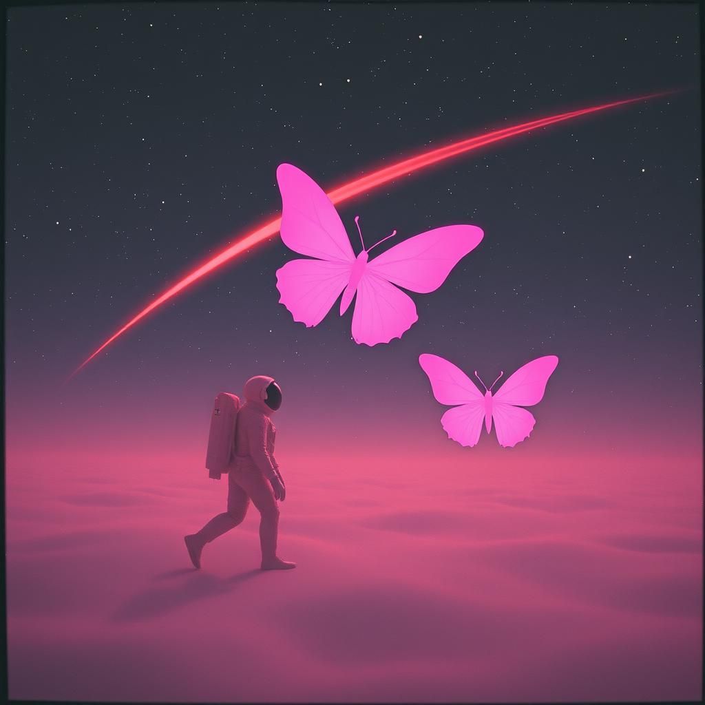 cosmic pink fields