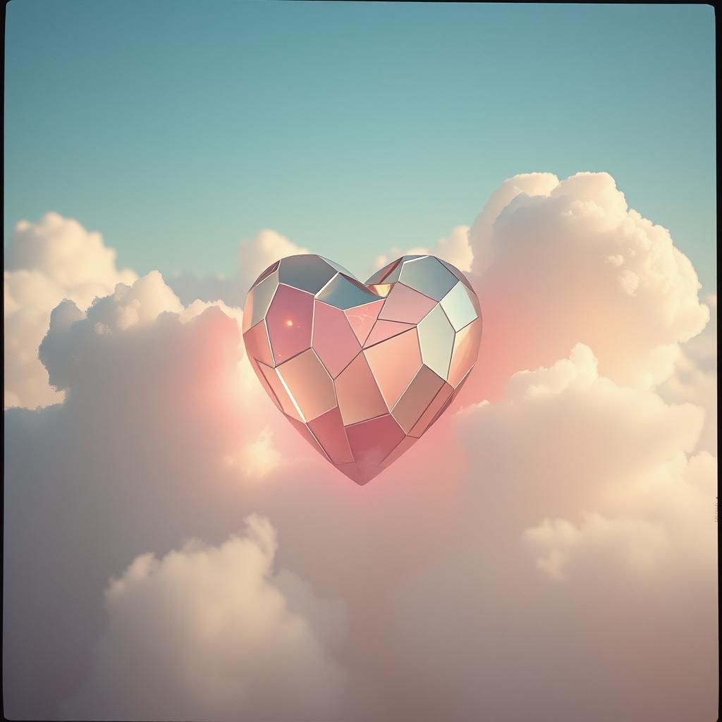 Shattered Glass Heart