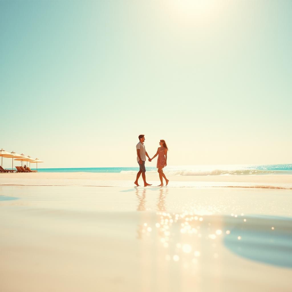 Sommerglück am Strand
