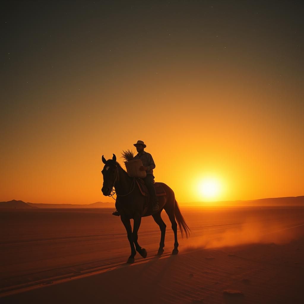 El jinete y su caballo