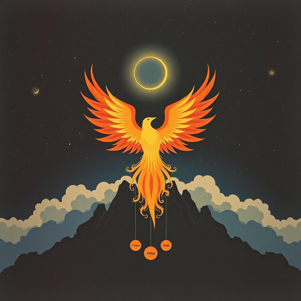 Rising from ashes double of love