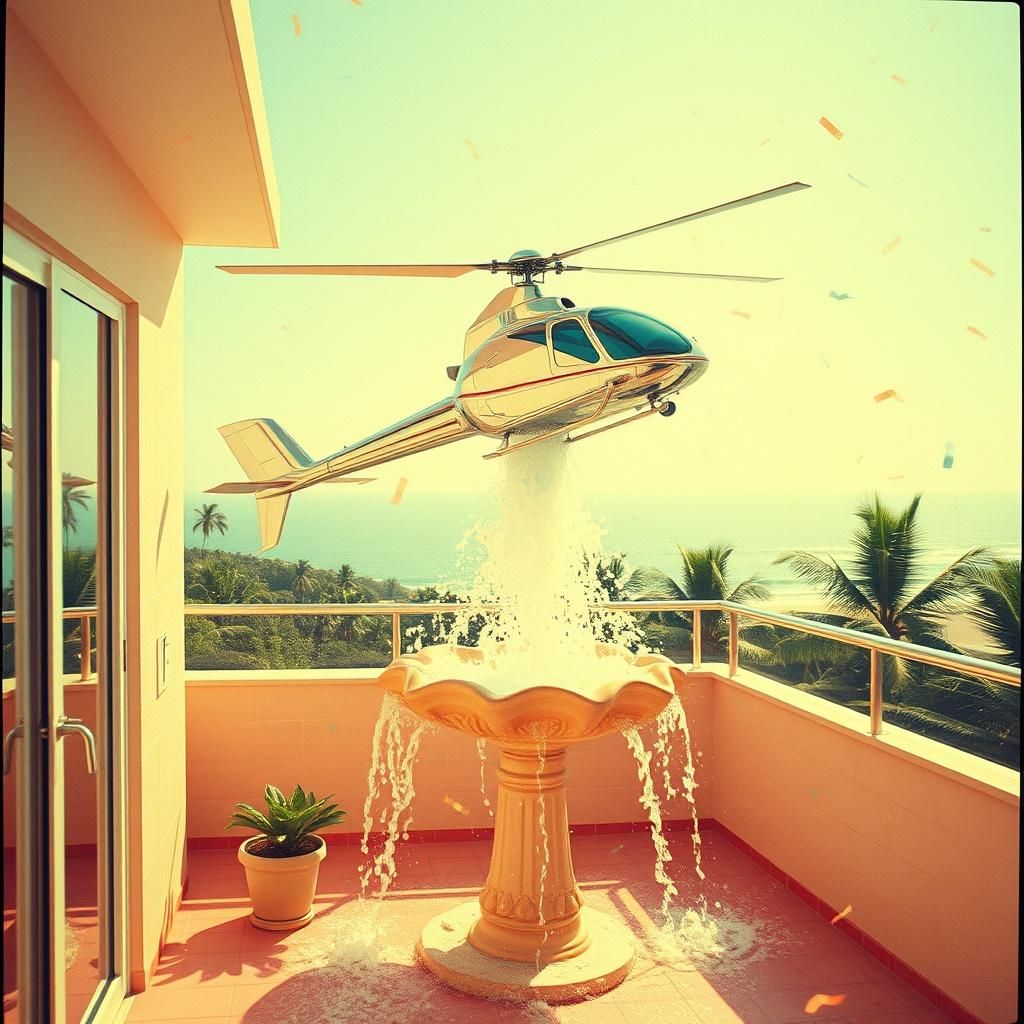 Baño de Helicóptero