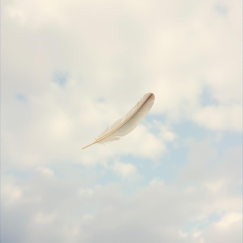 Comme une plume dans le vent