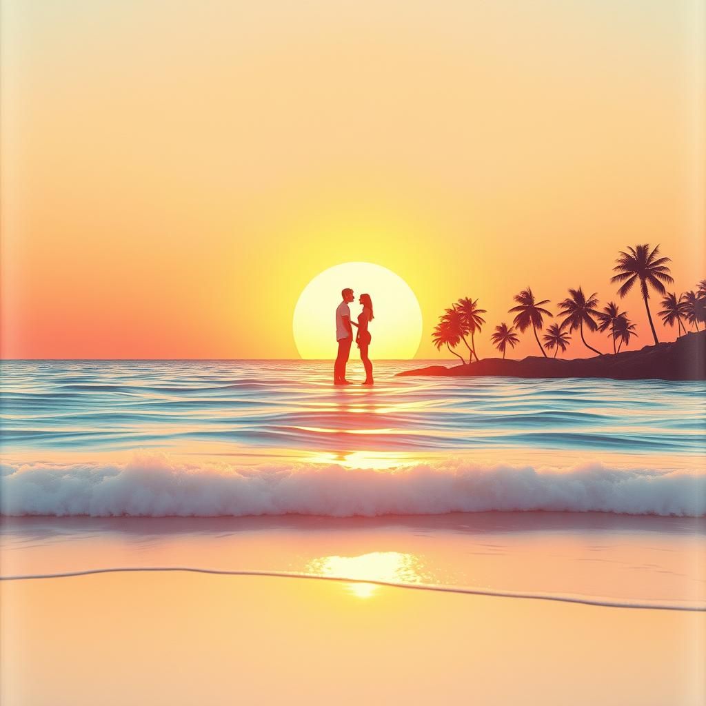Sunset Love on the Island