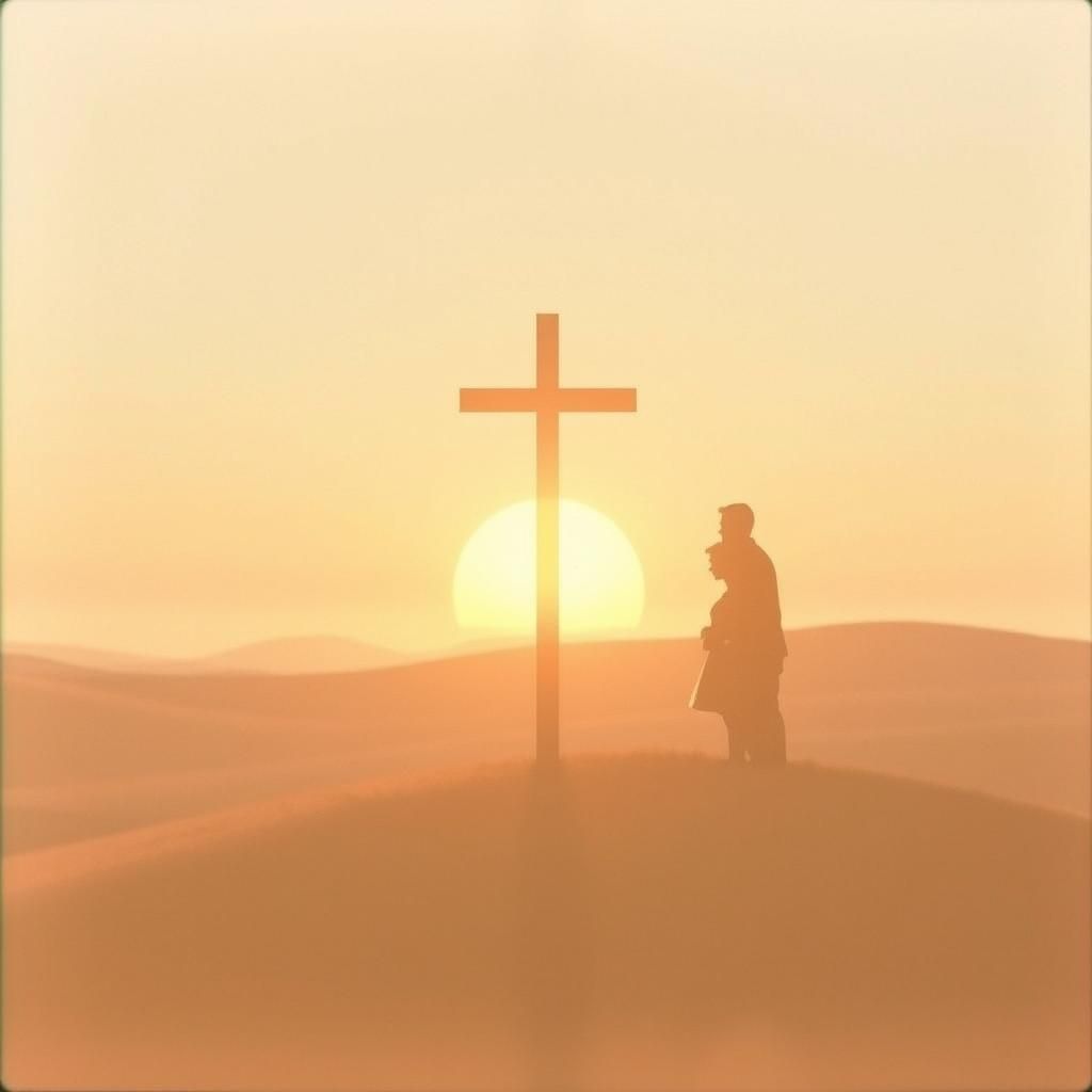 At the cross