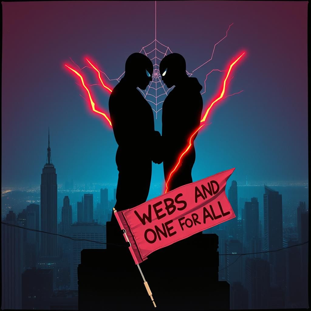 Webs & One For All: Crossed Destinies
(Deku vs Miles Morales)