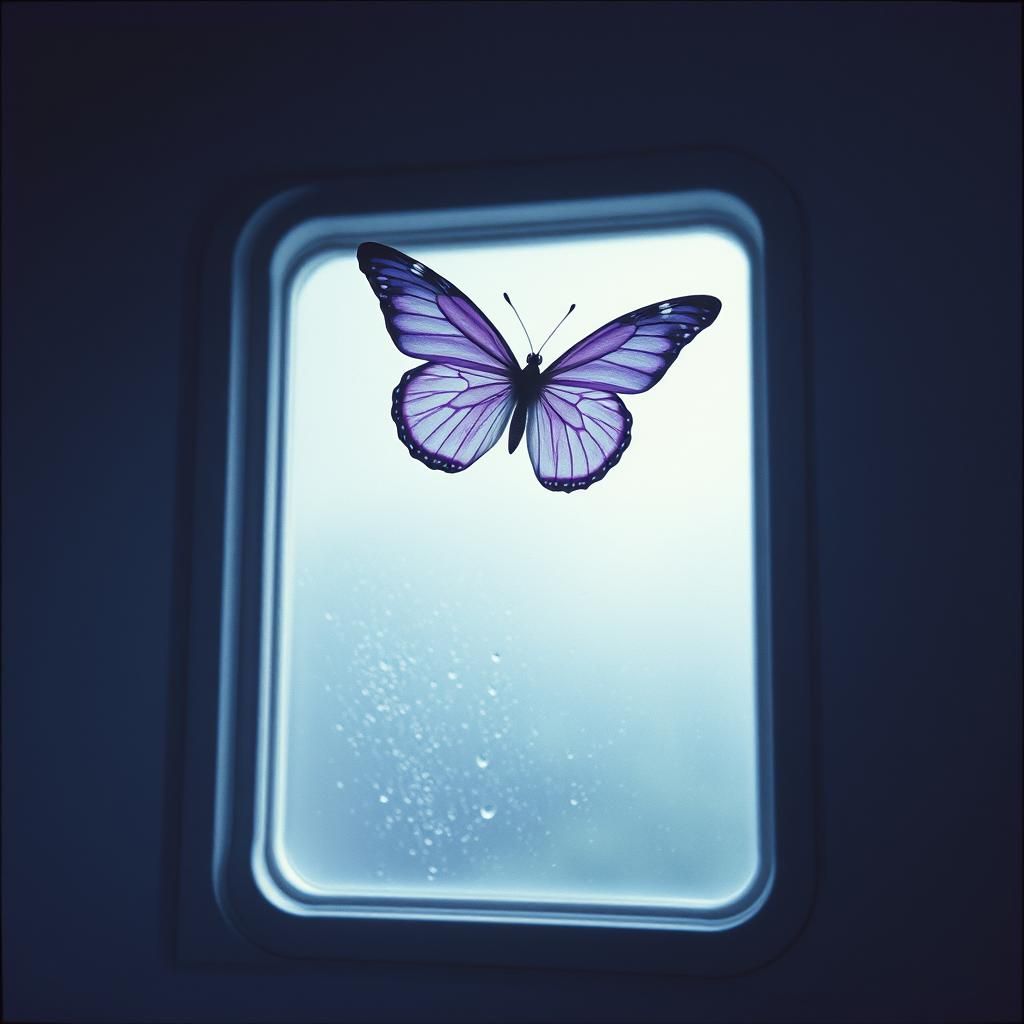Purple butterfly