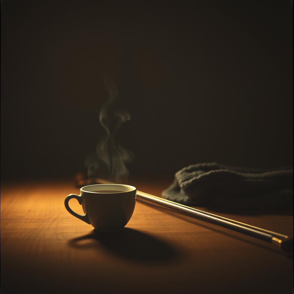 Ashes On The Coffee Cup