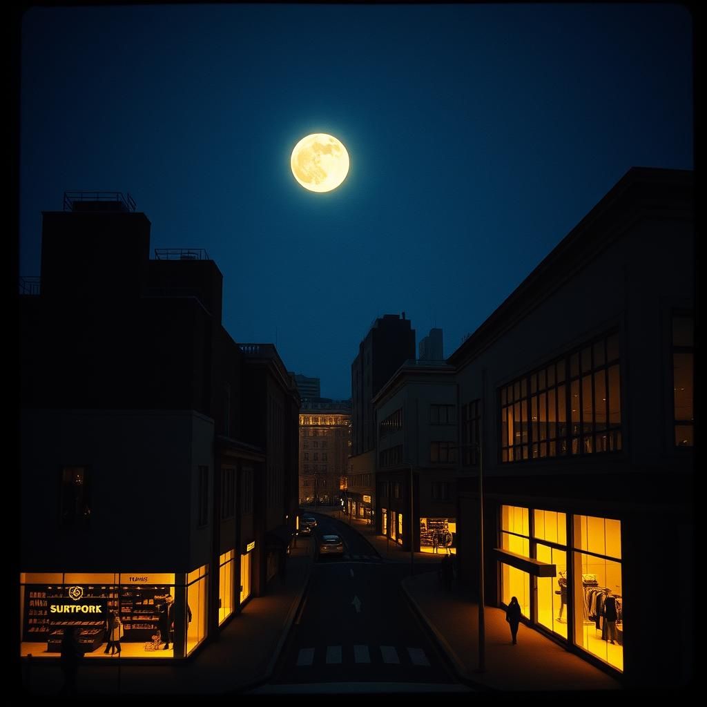 Sotto le luci di Milano