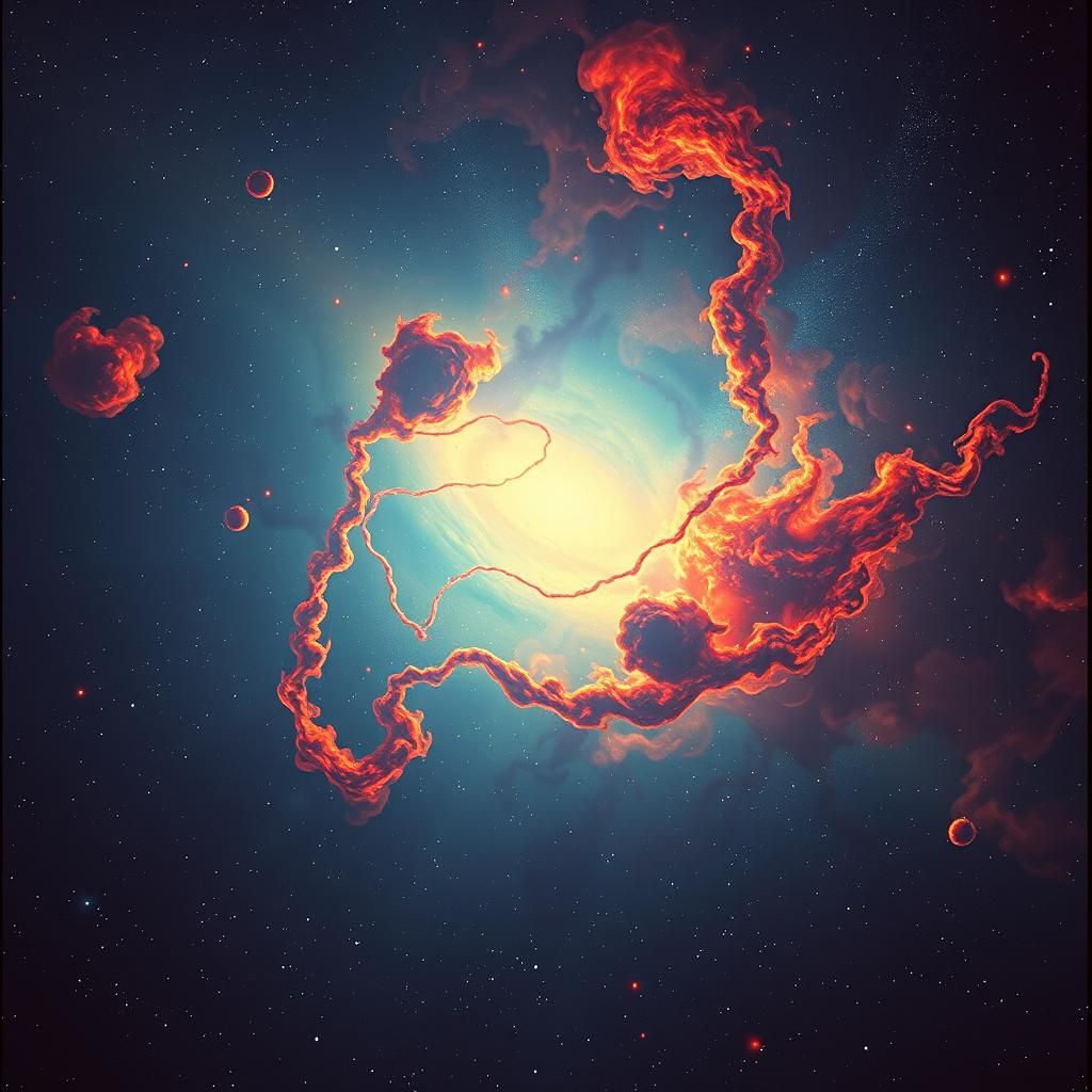 Galaxias en Fuego