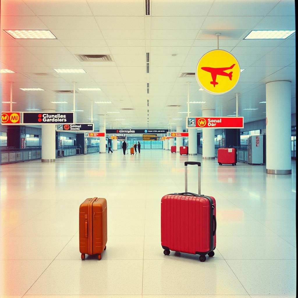 Flughafen ist nicht einfach