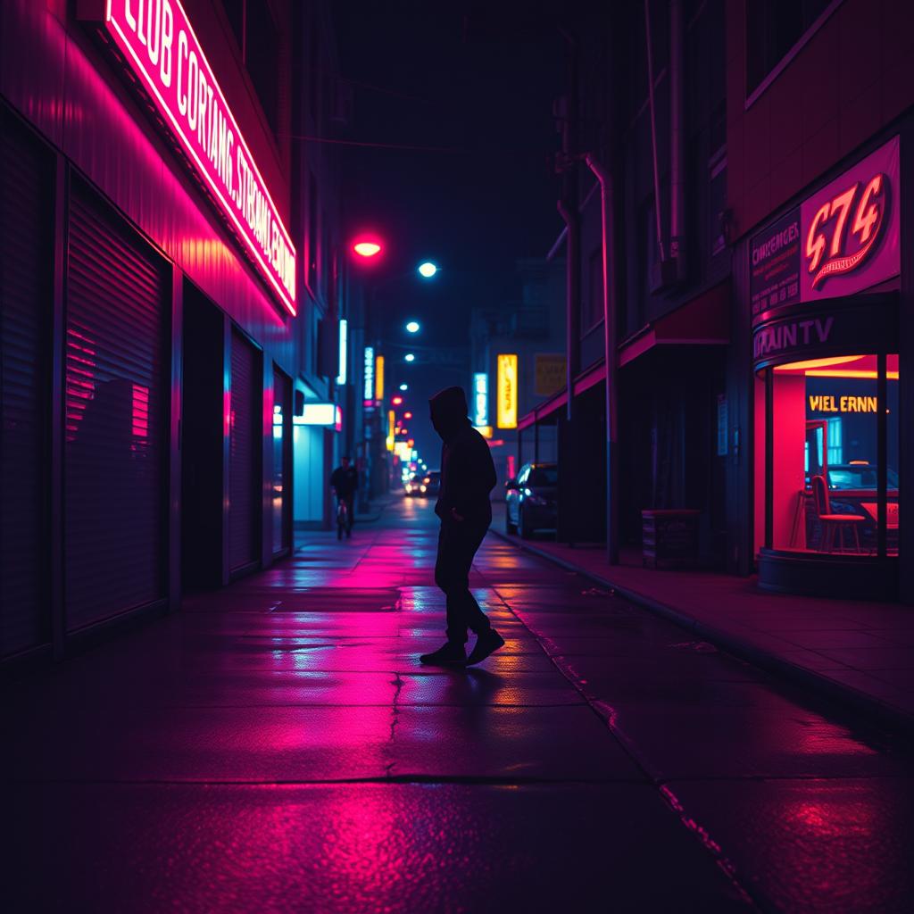 Nuit Sur Le Trottoir