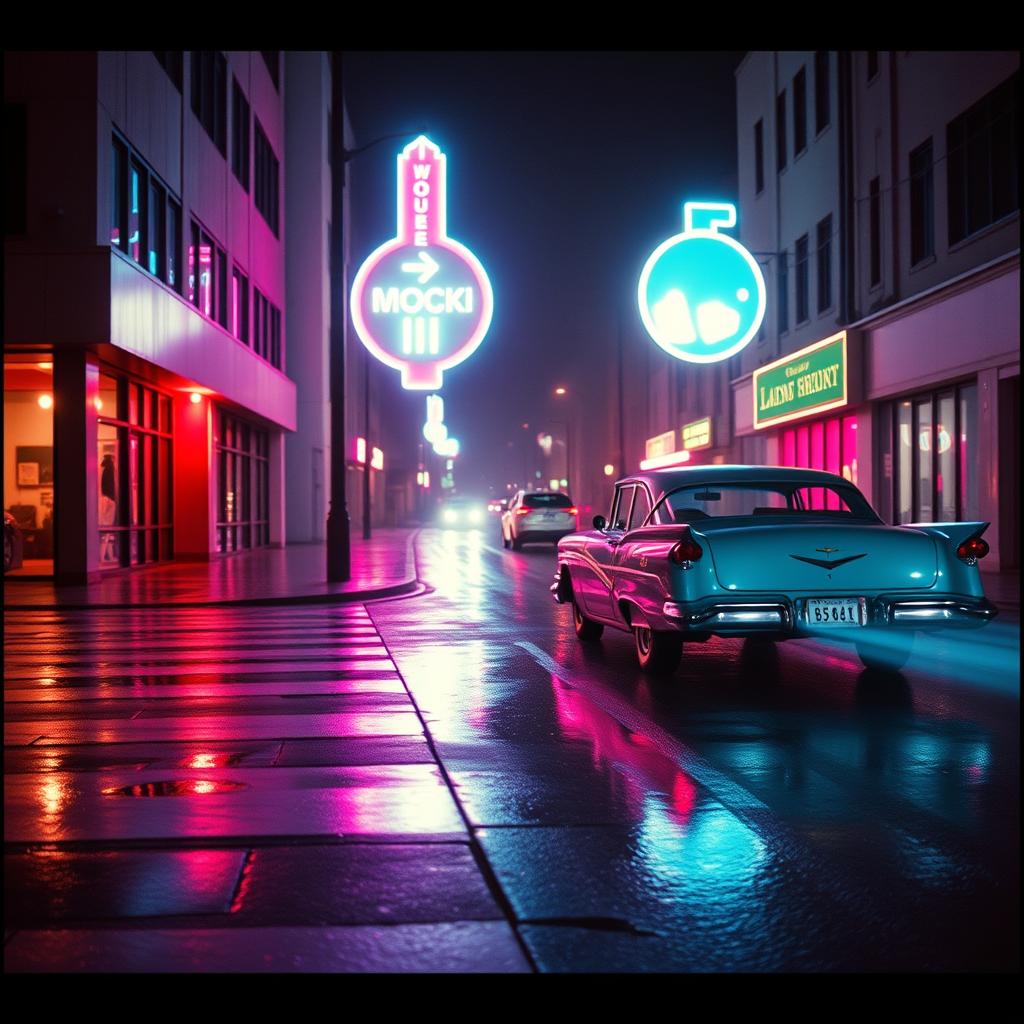 Neon Nights and City Lights