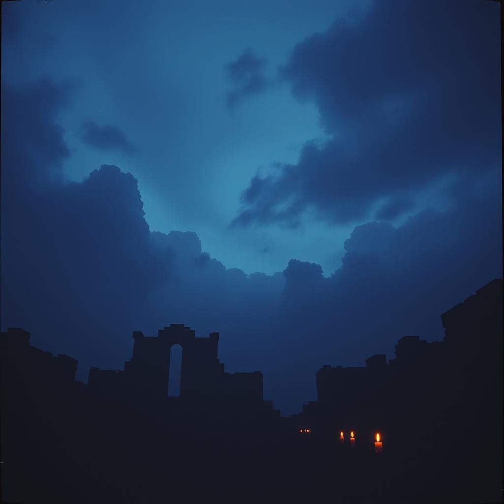Weeping Shades of Indigo