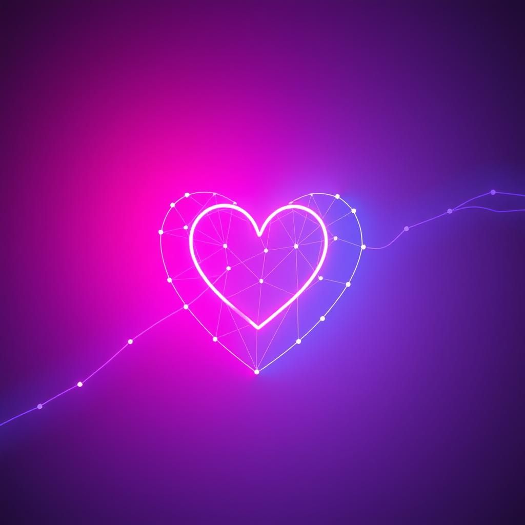 Human algorithm data points of the heart
