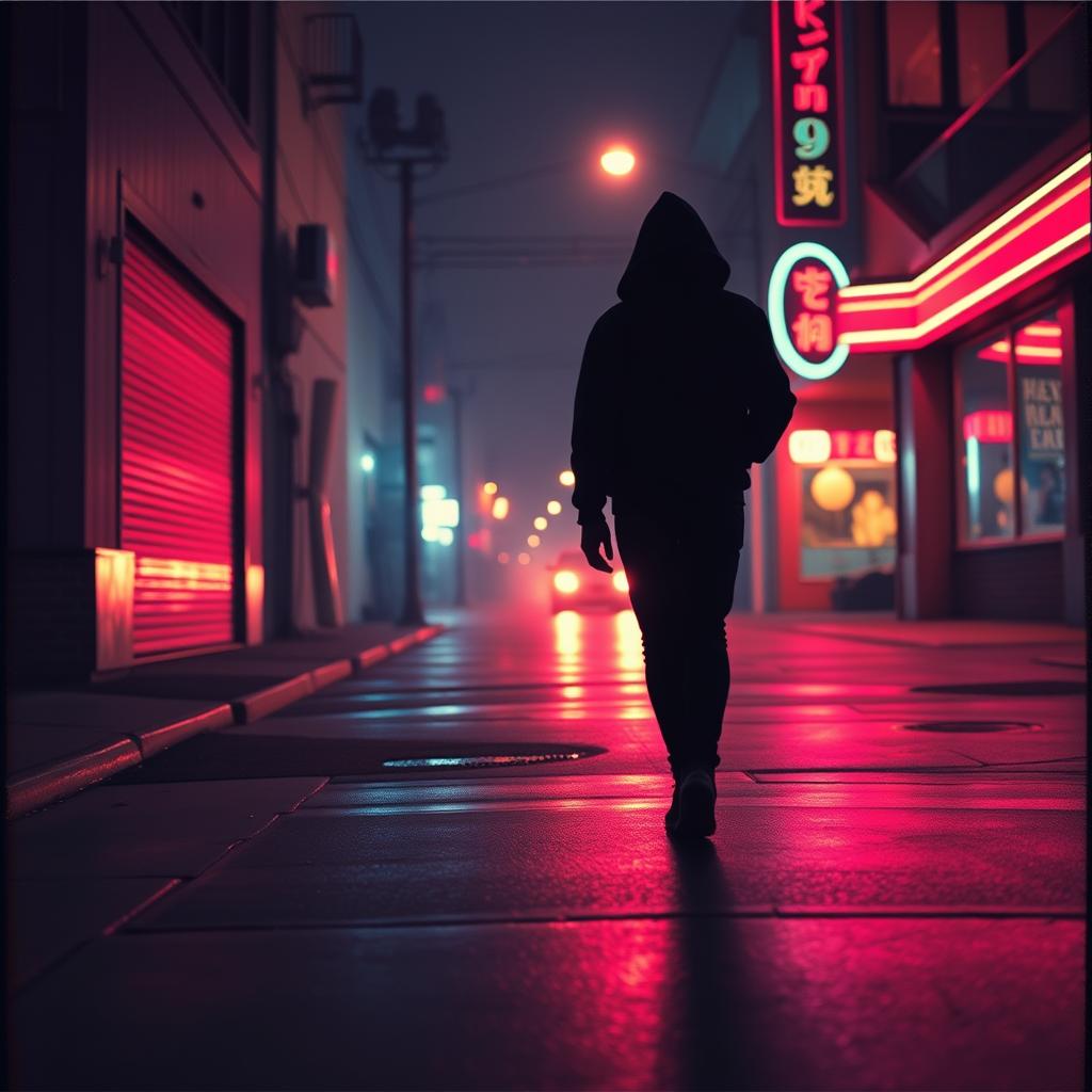 Nuit Sur Le Trottoir