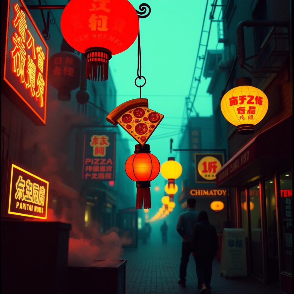 Pizza in Chinatown 3