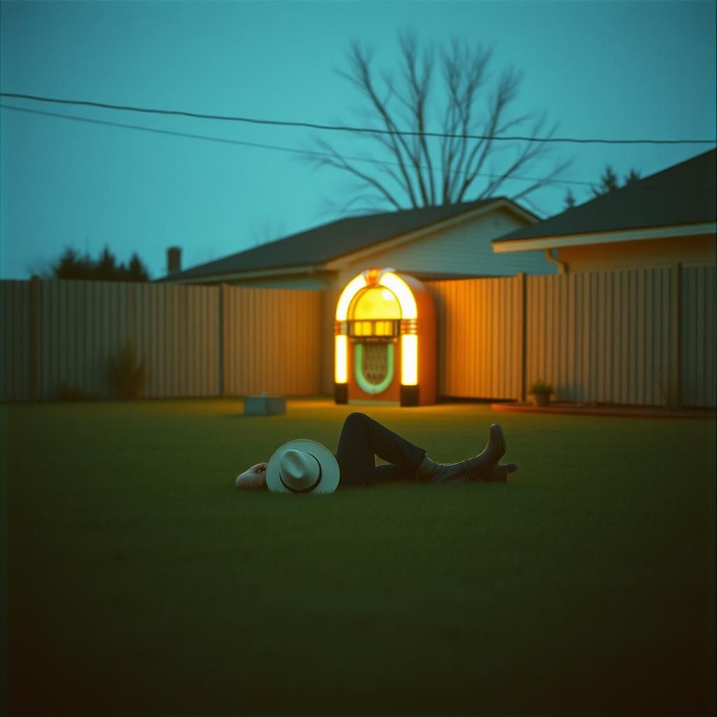 Sleeping in the yard