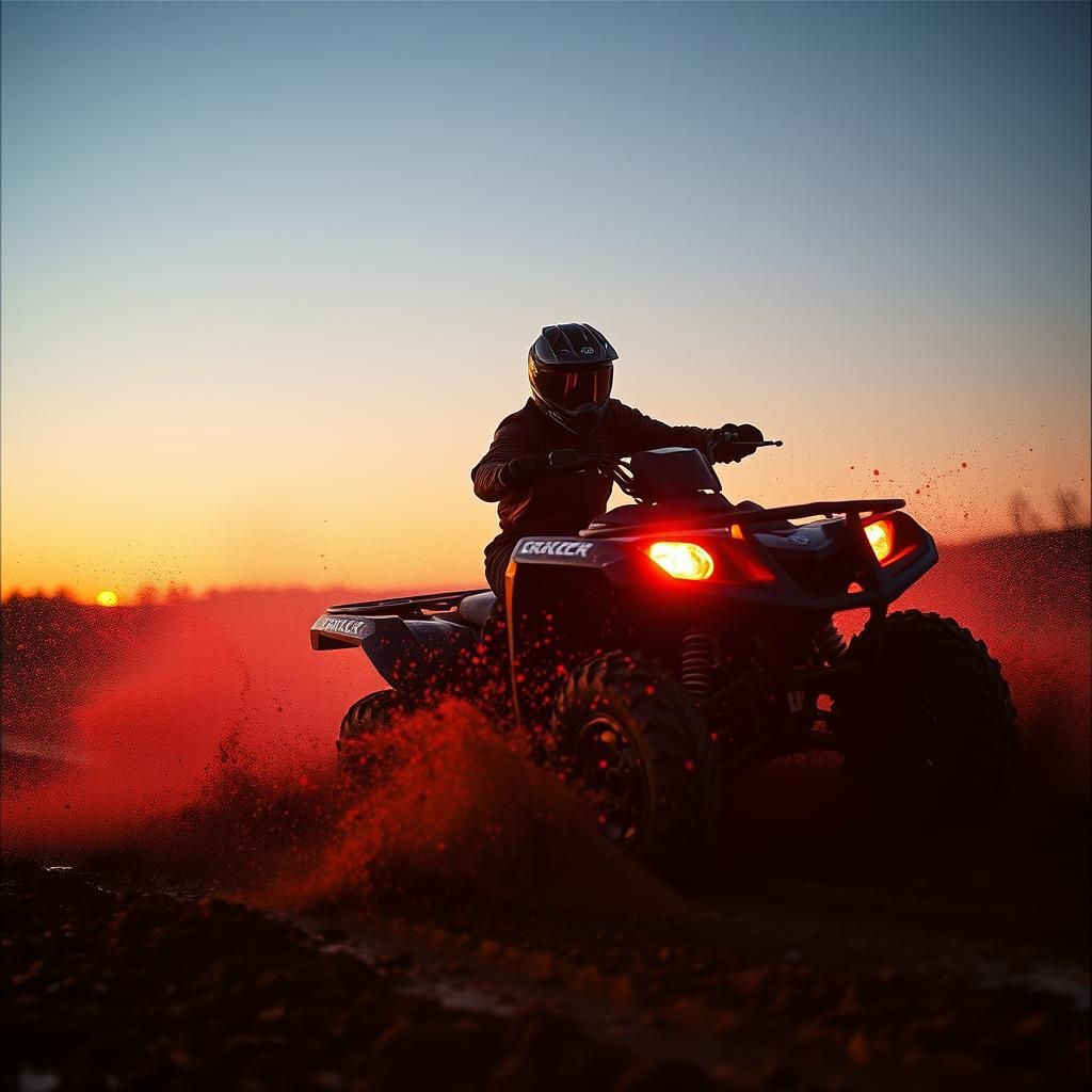 Quad Fahrer