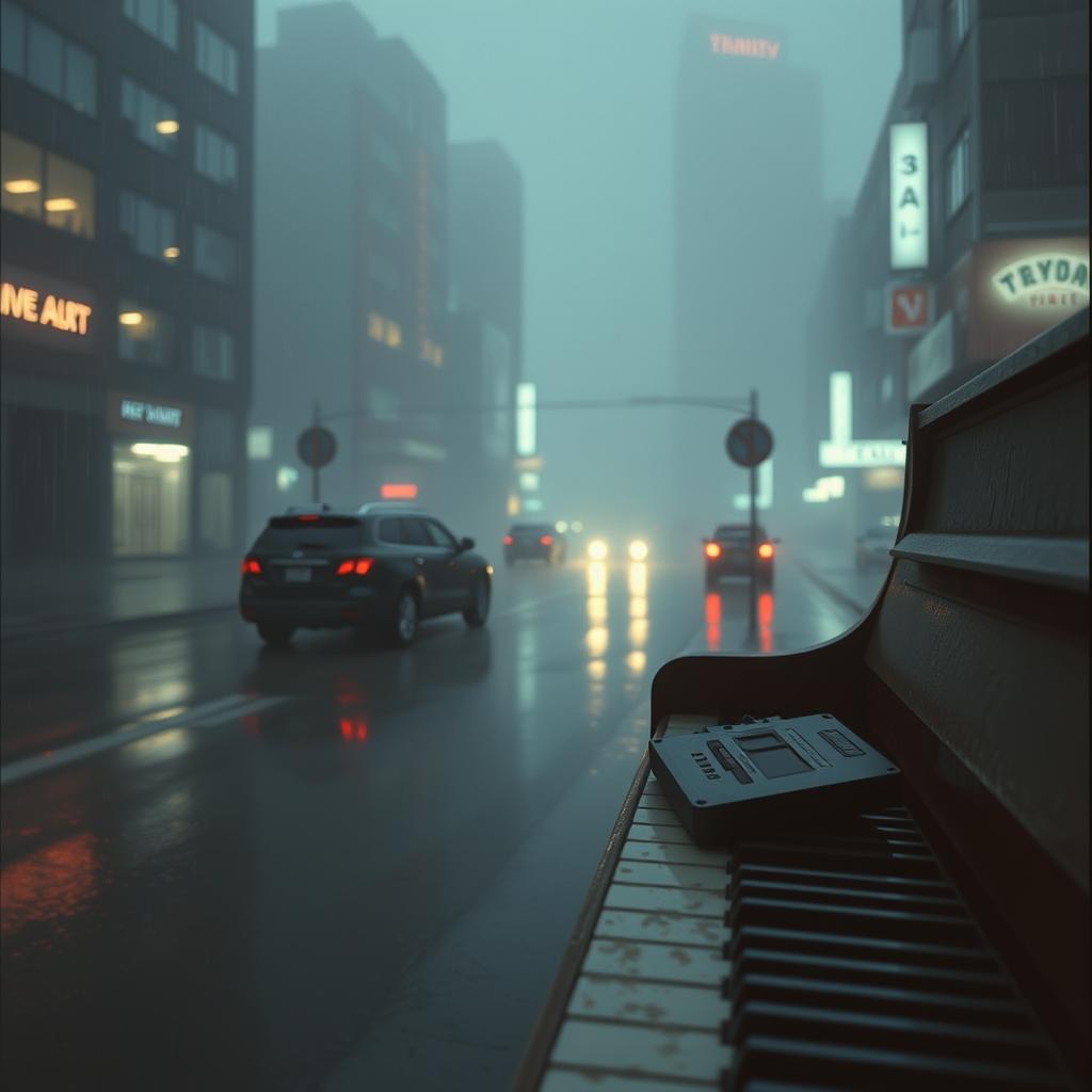 Couleurs dans la brume