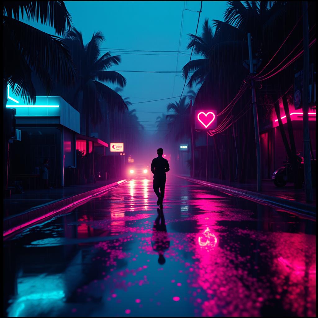 Out of sight, running away