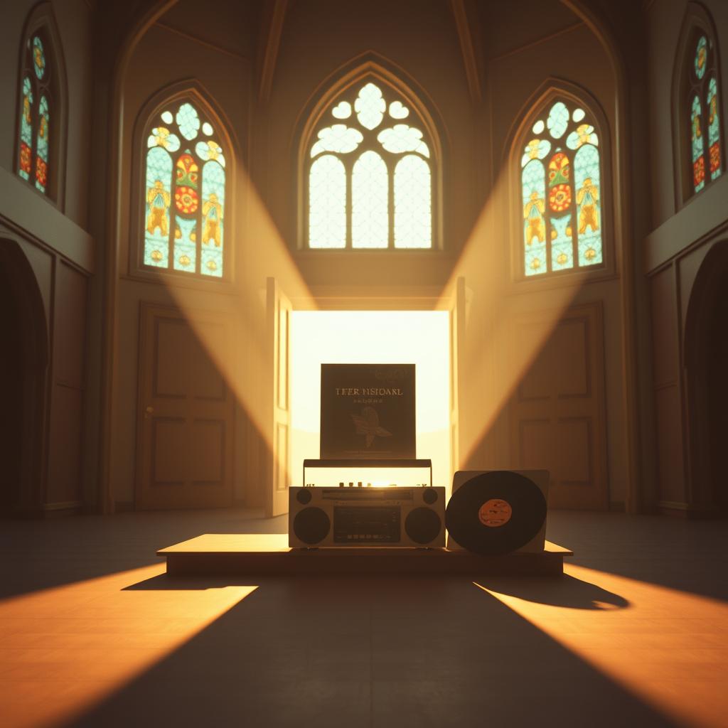 In God's house