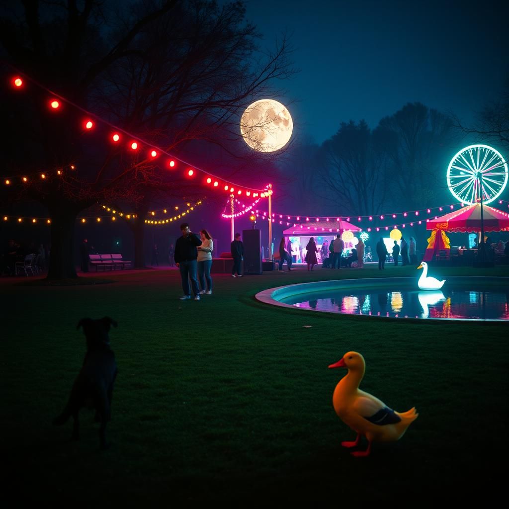 Party im Park