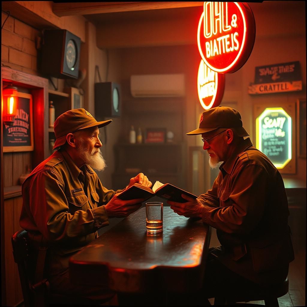 Brothers at the Legion Bar