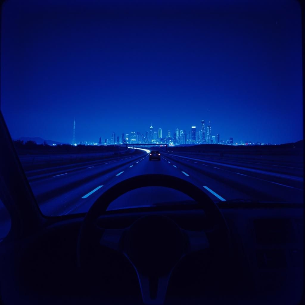 Nacht fährt
