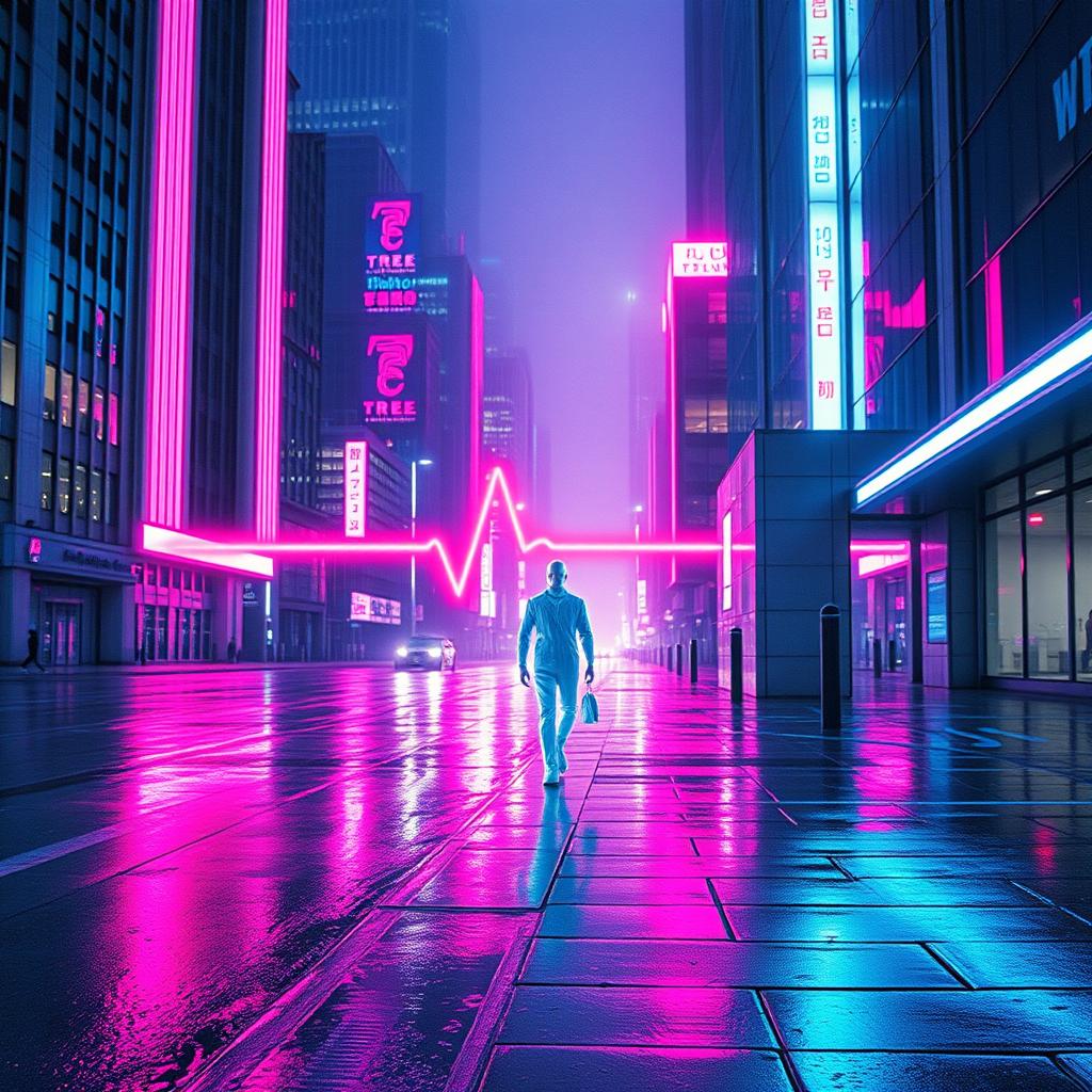 Shining under city lights