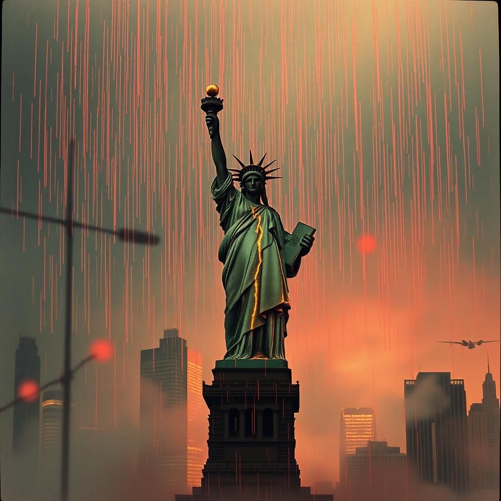Lady Liberty is dead