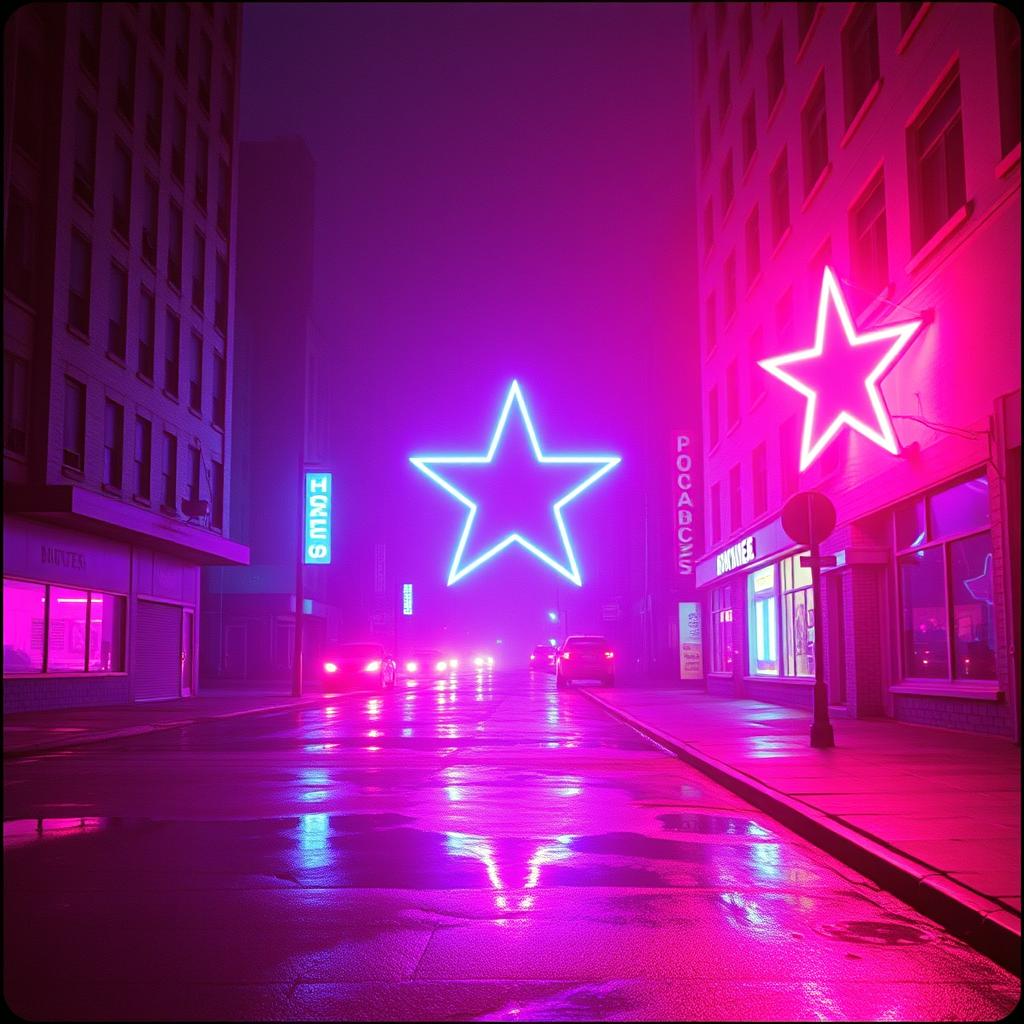 Neon star
