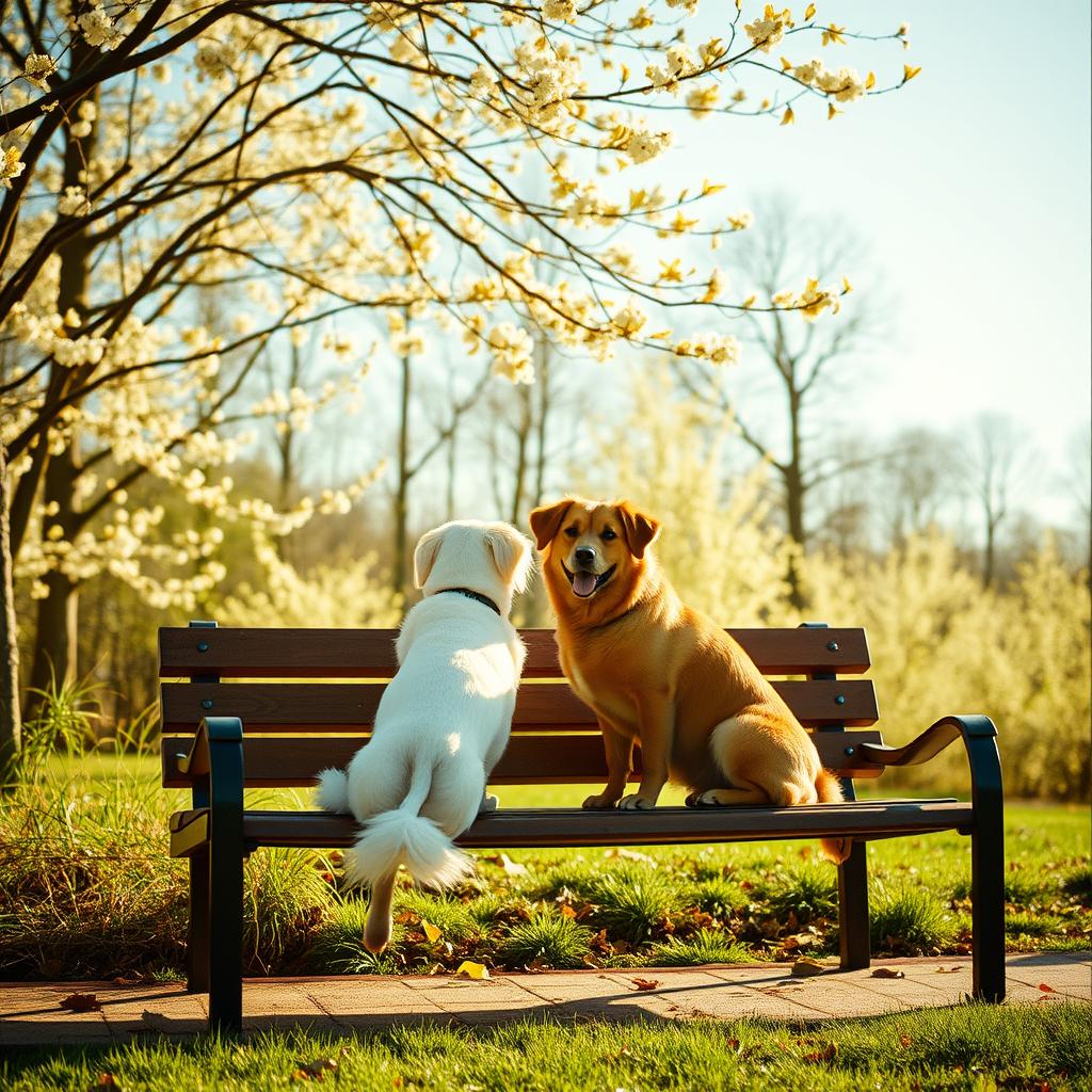 Friends on the Bench