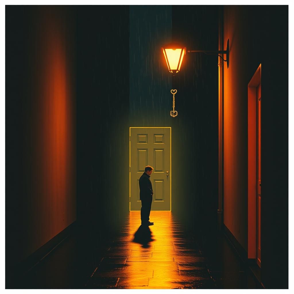 Behind that door