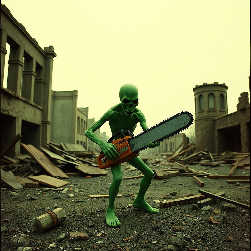 Ghoul With a Chainsaw