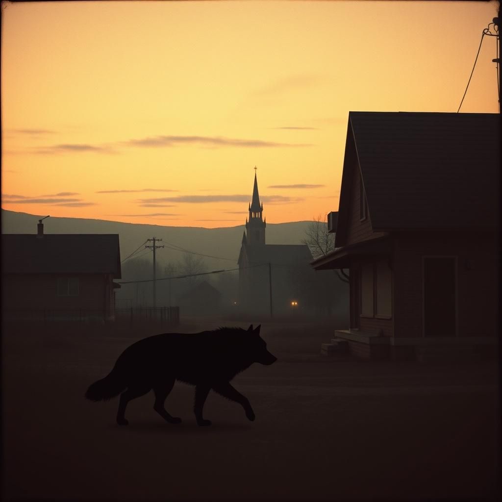 Le chien noir