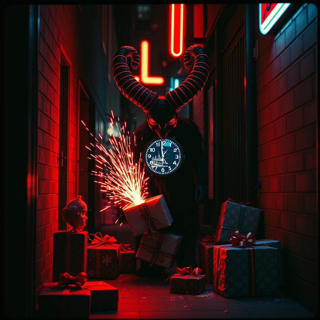 Krampus krangle.
