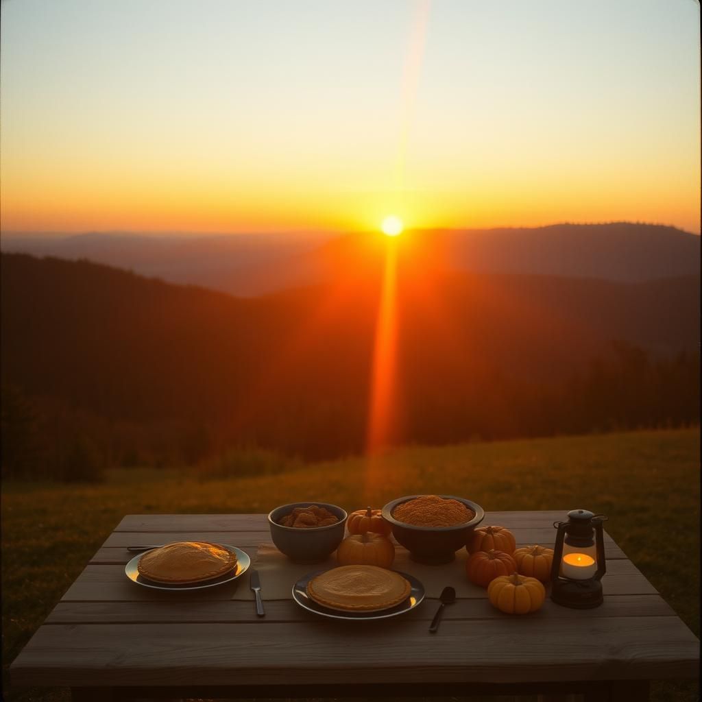 Thanksgiving in the Blue Ridge Mountains