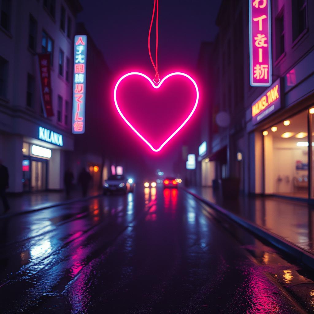 Heart on a string
