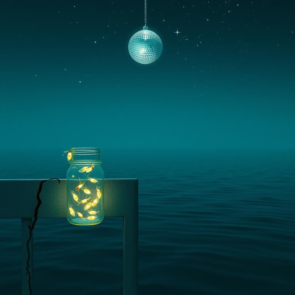 Metal fireflies