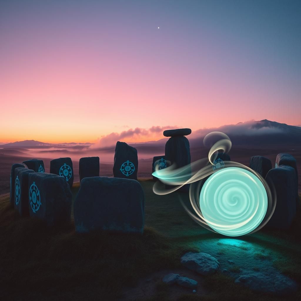 Pictish paint blue