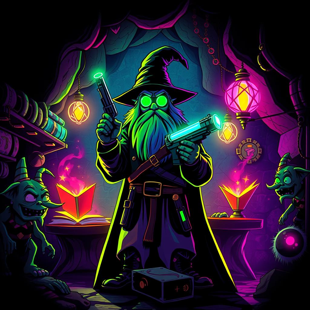 Chaotic Gunslinger Wizard