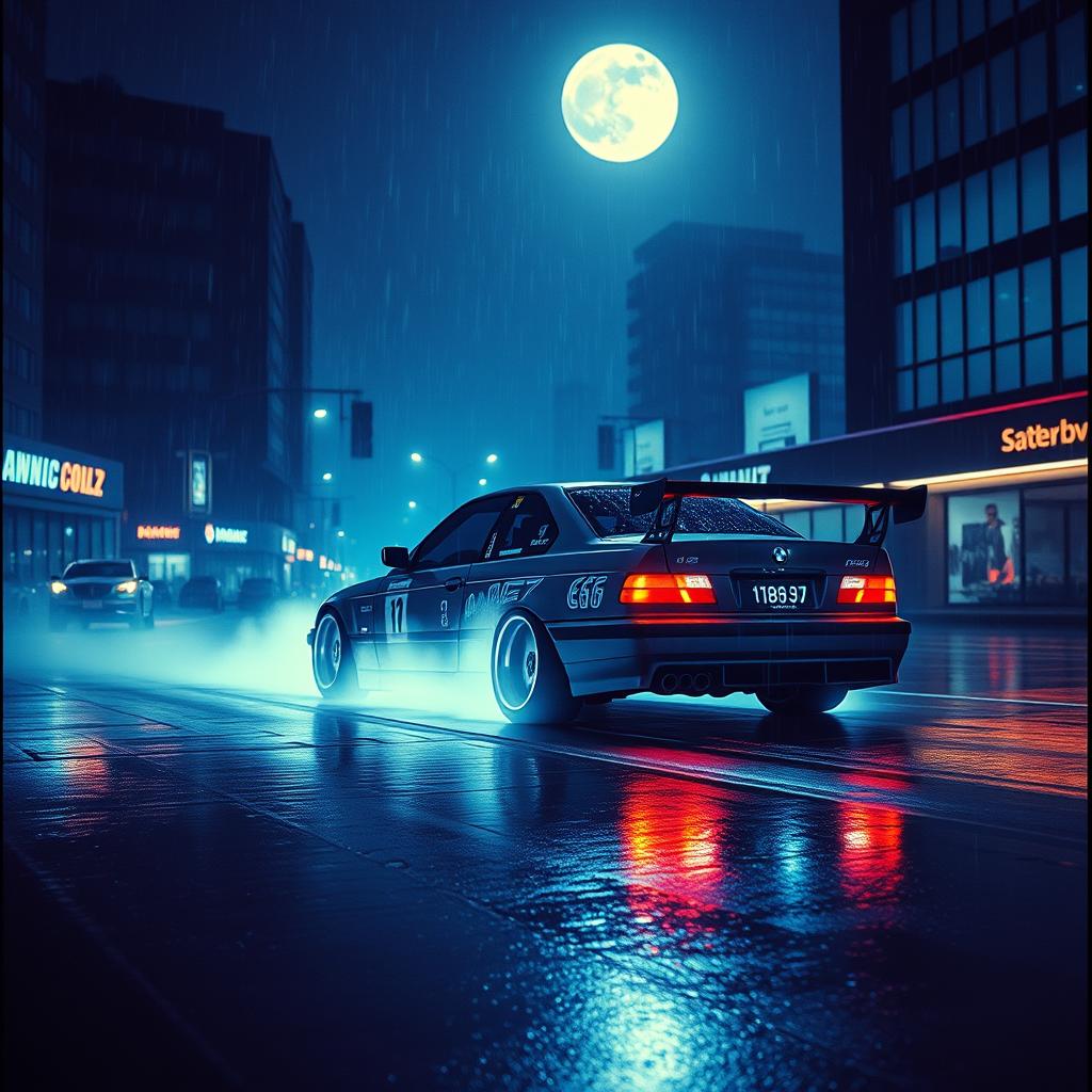 E36 in Grau