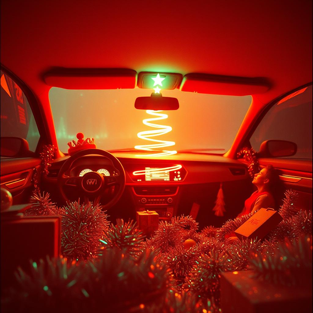 Christmas joy rumbling