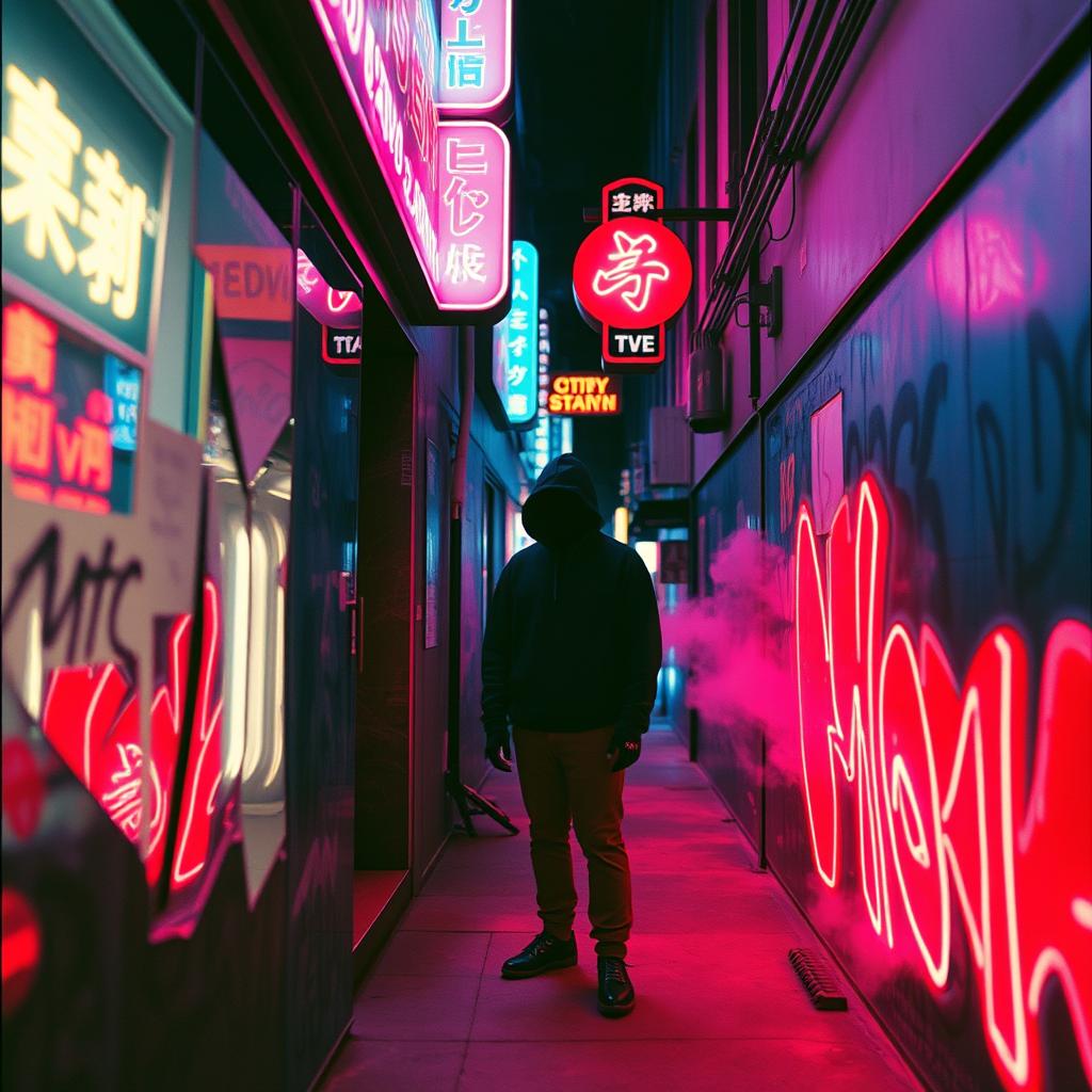Shadows in the Neon Lights