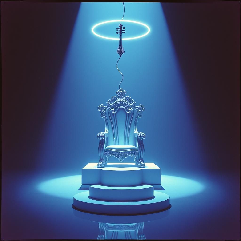 Up on a pedestal