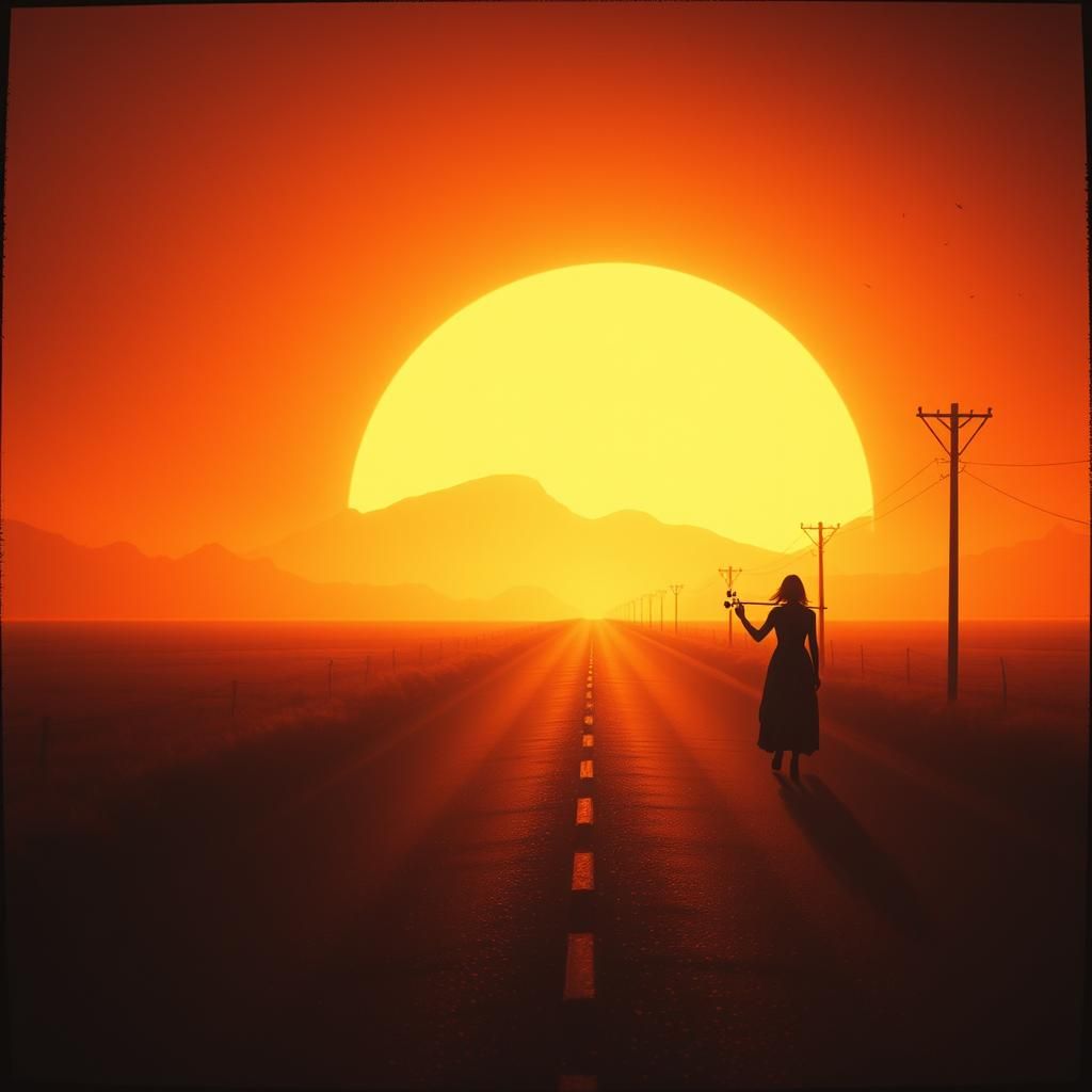 Road of Amber Flame