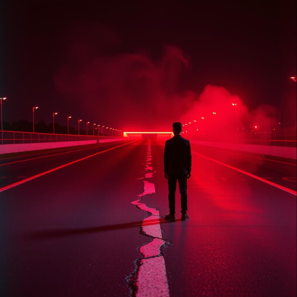 Nail in the Asphalt