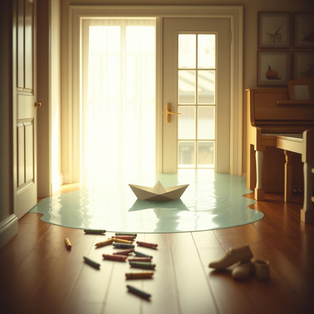 Paper Boat in a Flood